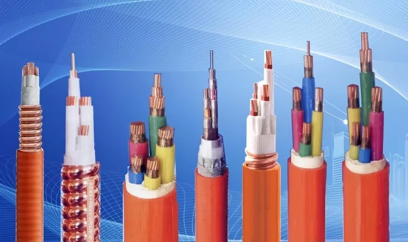 Cad iad na cásanna ina bhfuil cáblaí solúbtha resistant dóiteáin inslithe le mianraí oiriúnach?